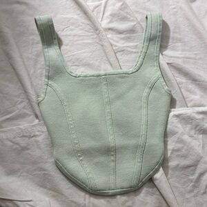 Aritzia babaton Sculpt Knit Bustier Tank